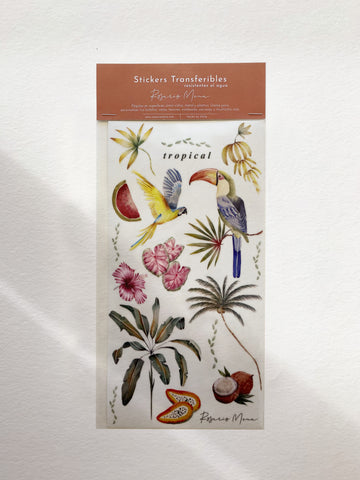 Stickers Transferibles Selva